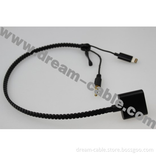 30pin to 8pin Audio Adapter Cable for iPhone 5